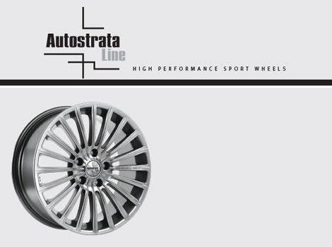 AUTOSTRATA LINE
� ������������ ����� ������ �� ��� �������� ��� AUTOSTRATA WHEELS, ��������� ��� ������� ������� ��� ������ ������� ��������, ����������� ���������� ��� ������ ������������ ���������� ��� ������� ����������.
�� ������� ��������� ���� ���� �������� ����������, SUV ��� 4x4 ����� ��� ������� �������� / Van, ��� ��o� �� ������� ����� ������� Made in Europe.
